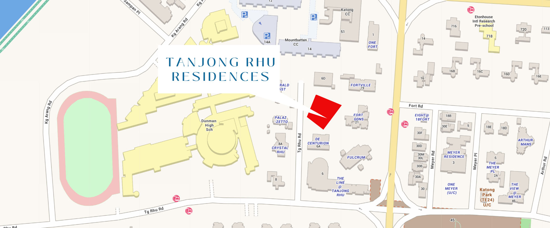 Tanjong Rhu Residences 2d location map