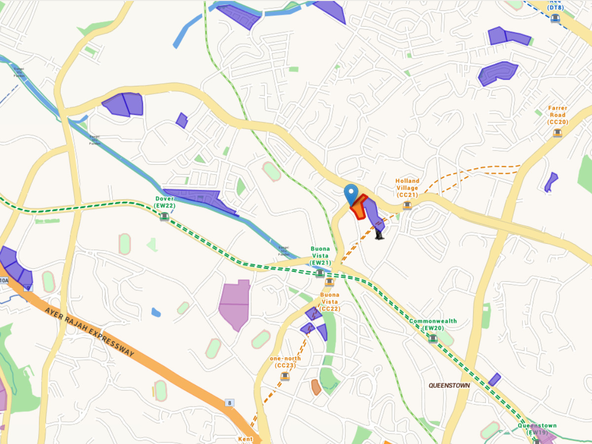 De_Souza_Avenue_Residencs_location_map