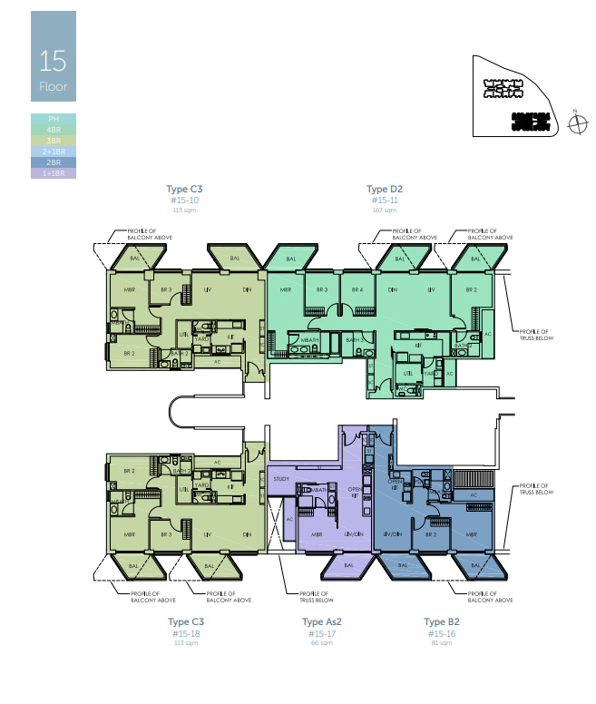 sky-habitat-floor-plans-and-units-mix