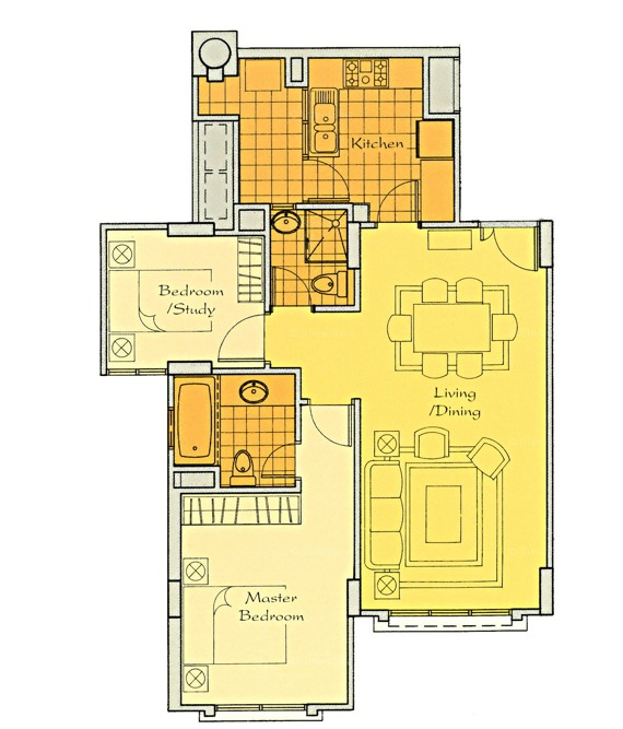 Aspen Heights Units Mix and Floor Plans
