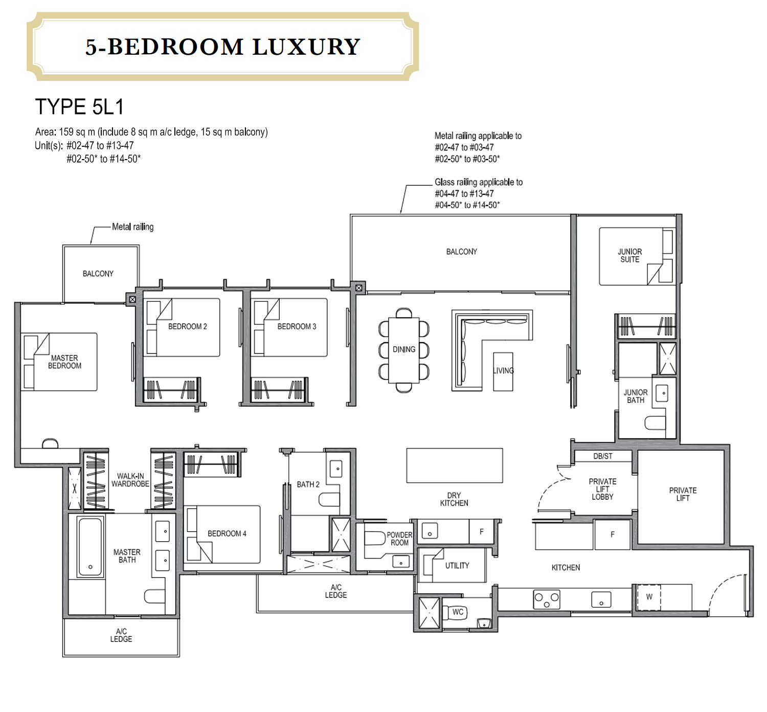 Woodleigh Lane Units Mix and Floor Plans
