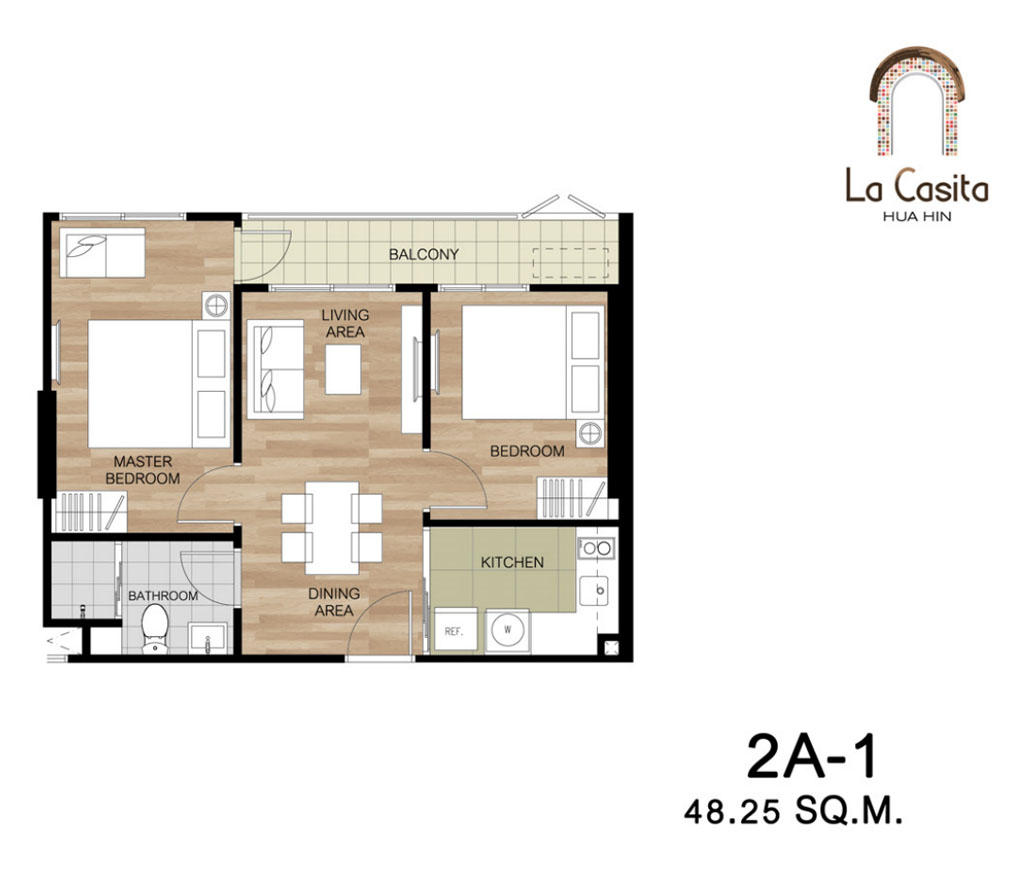 La Casita Units Mix & floor Plans