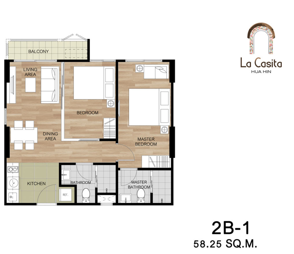 La Casita Units Mix & floor Plans
