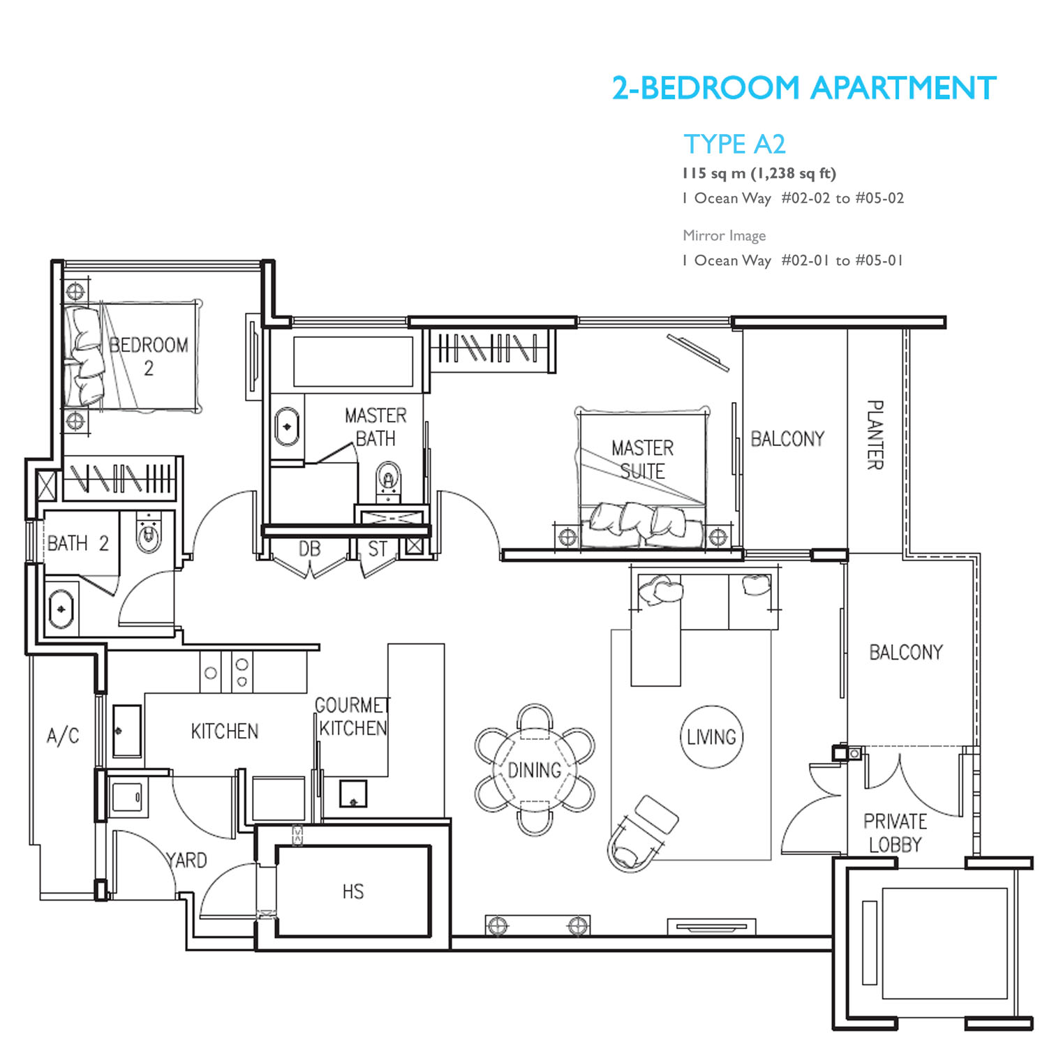 The Residences at W Singapore Sentosa Cove Floor Plans