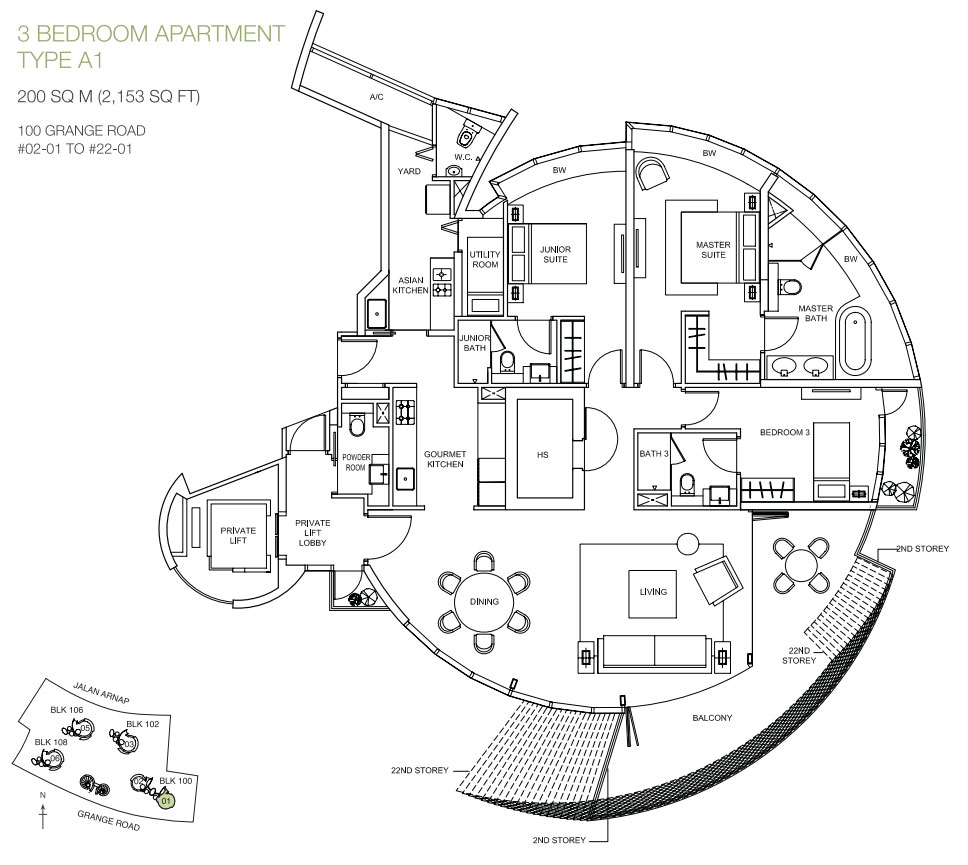 cliveden-at-grange-floor-plans-and-units-mix