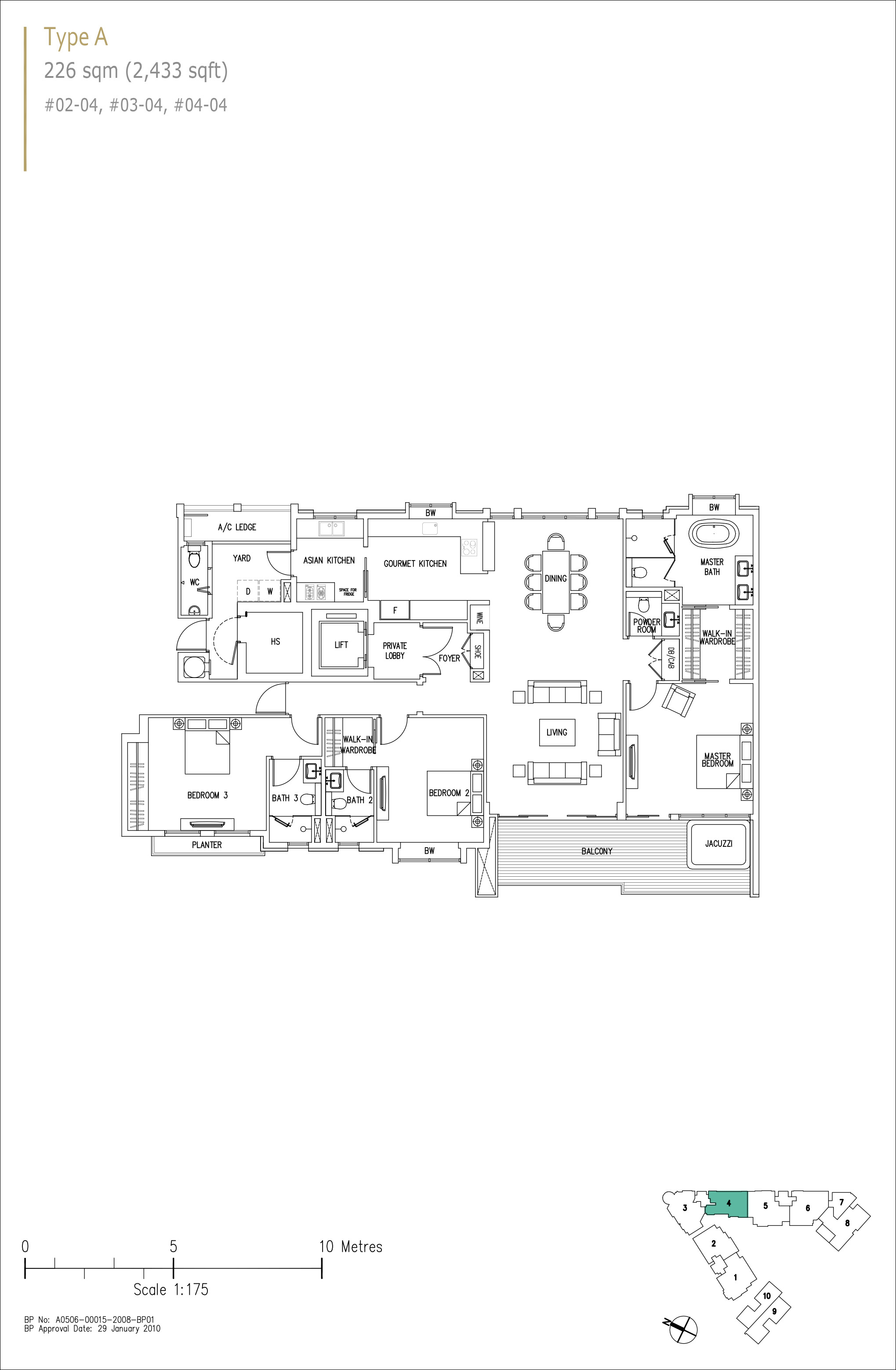 Bishopsgate Residences Floor Plans